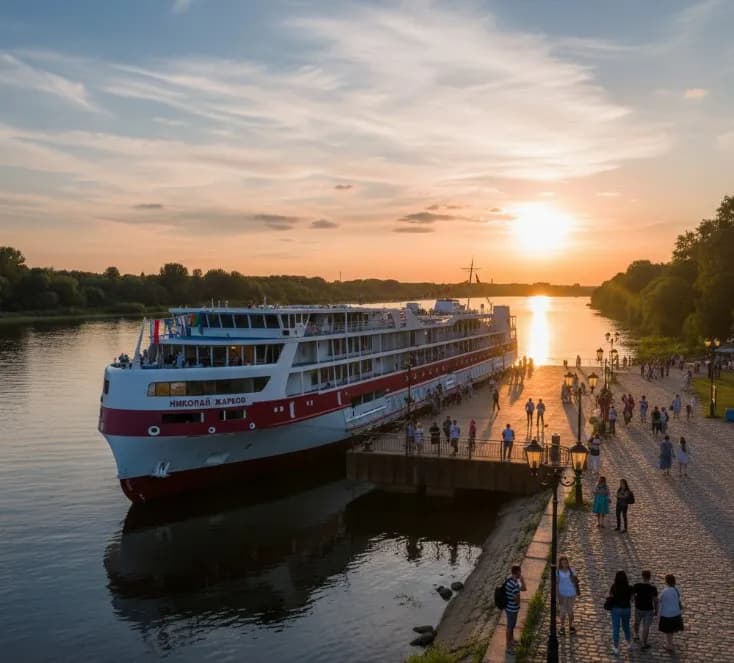 «Николай Жарков»: новый теплоход и возможности путешествий на нём