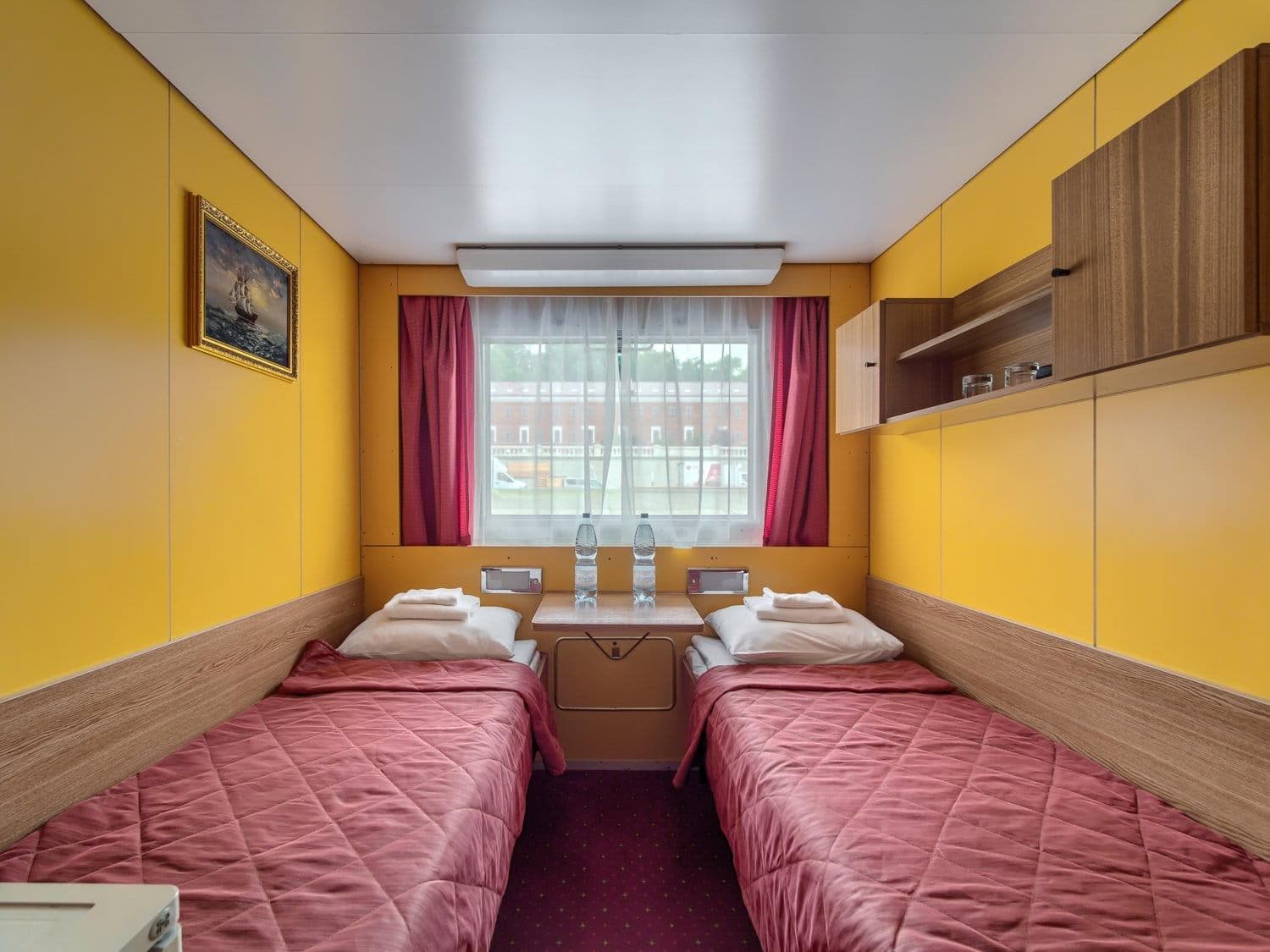 Двухместная каюта Теплохода Александр Радищев