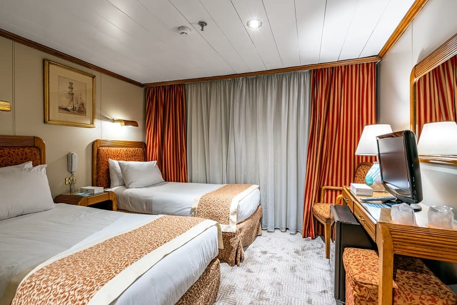 Двухместная каюта Теплохода Jaz Al Qassida