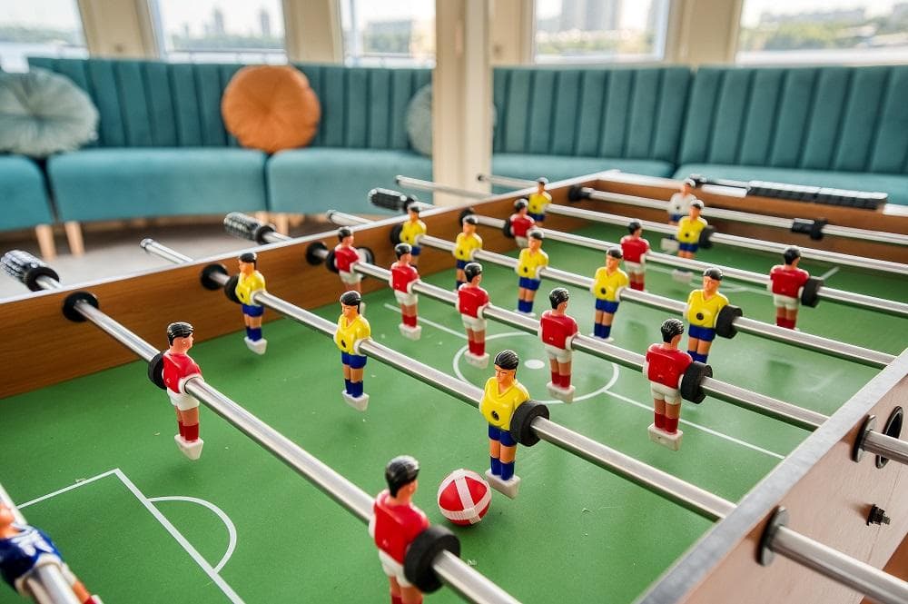 Настольный футбол Теплохода Александр Бенуа