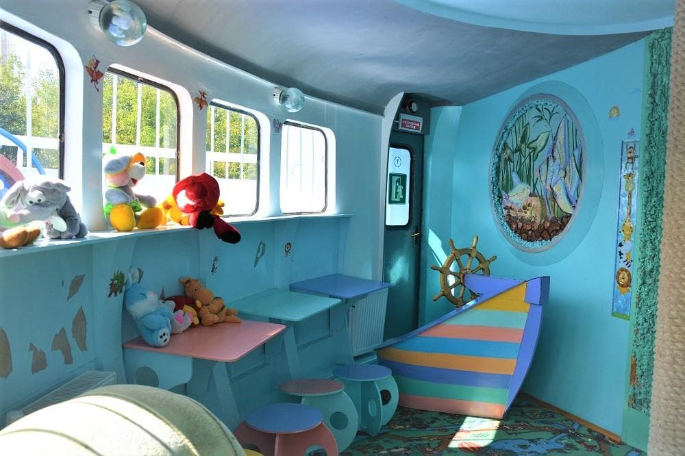 Детская игровая комната Теплохода Бородино