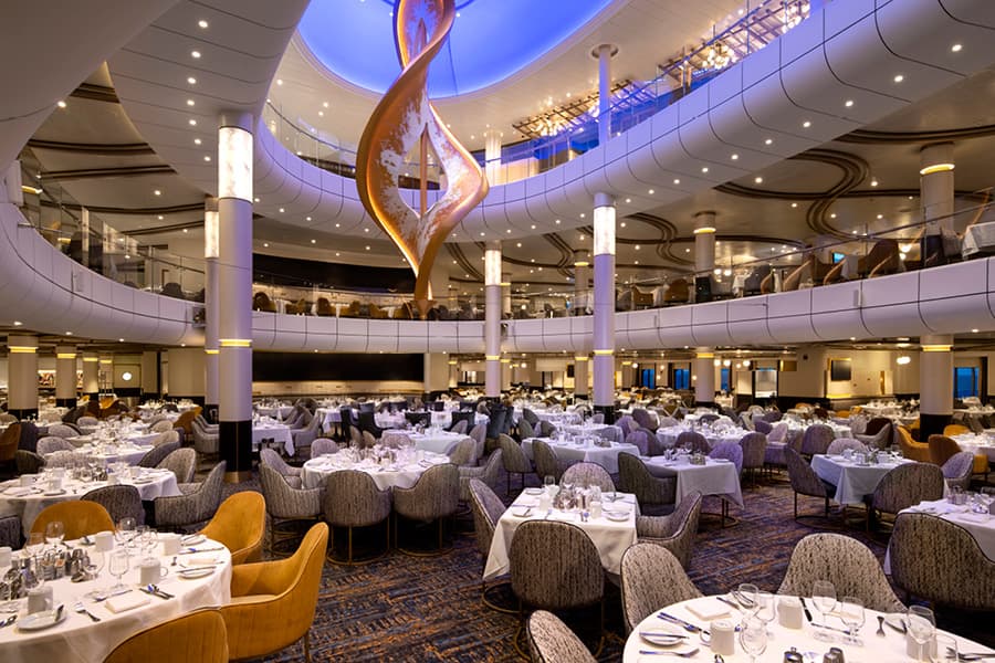 Ресторан Теплохода Spectrum of the Seas (Русскоязычные круизы)