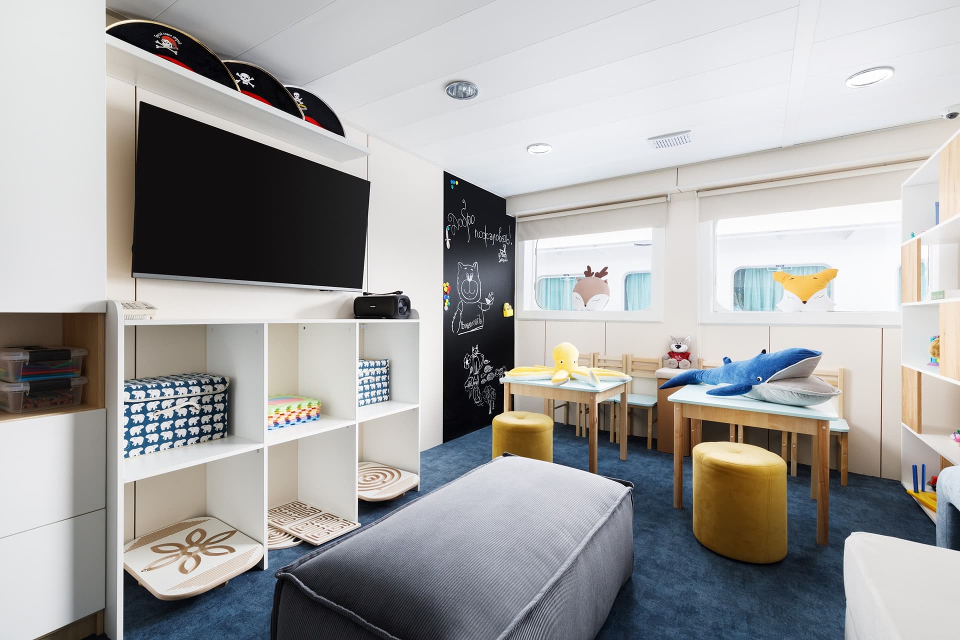 Детская комната Теплохода Мстислав Ростропович