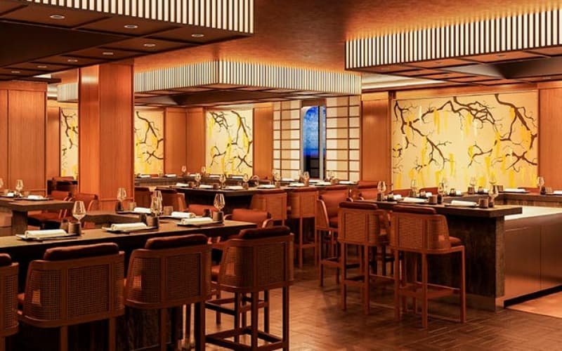 Суши-бар Kaito Teppanyaki Grill Лайнера MSC World Europa