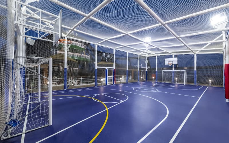 Спортивная площадка Sportplex Лайнера MSC Seaview
