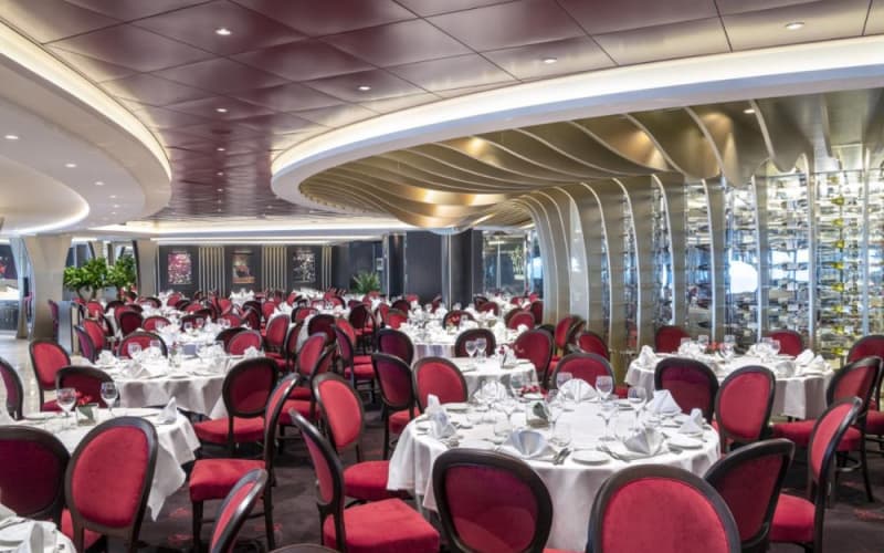 Основной ресторан Лайнера MSC Bellissima