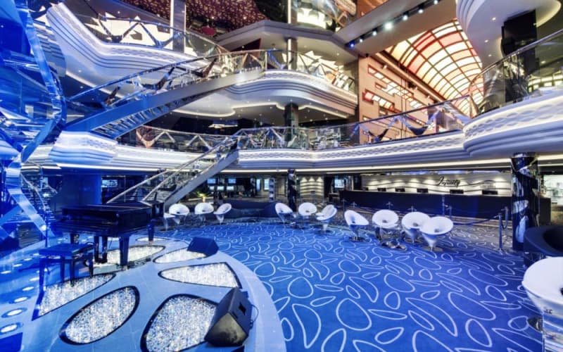 Ресепшн Лайнера MSC Grandiosa