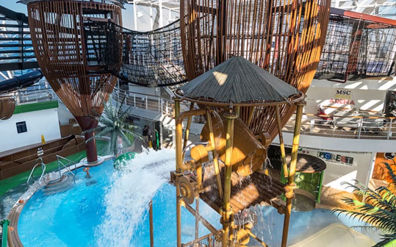 Аквапарк Лайнера MSC Seascape