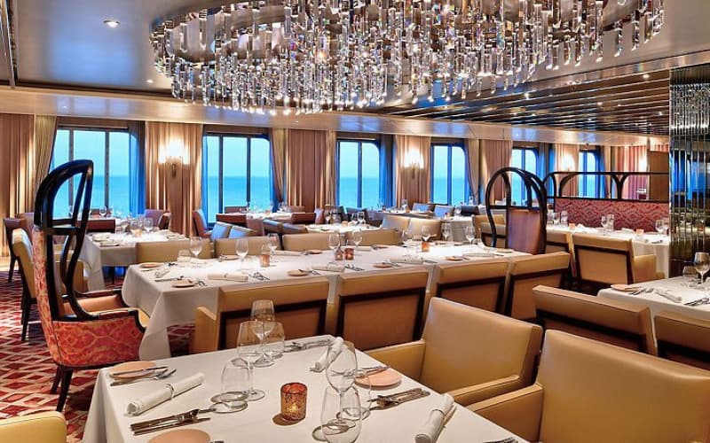 Ресторан "Нормандия" Лайнера Celebrity Ascent