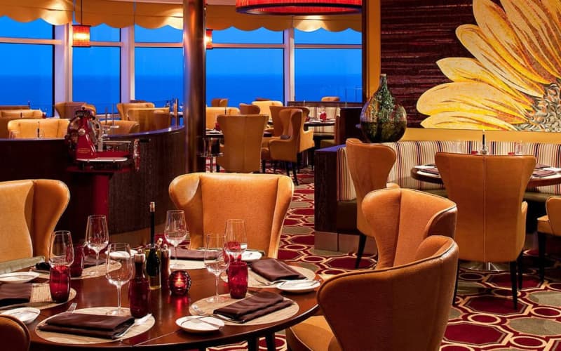 Ресторан-гриль Тоскана Лайнера Celebrity Silhouette