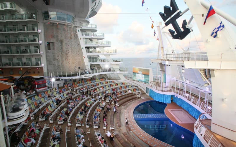 Театр AquaTheater Лайнера Oasis of the Seas